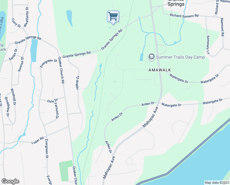 map of restaurants, bars, coffee shops, grocery stores, and more near 4 Carriage Court in Amawalk