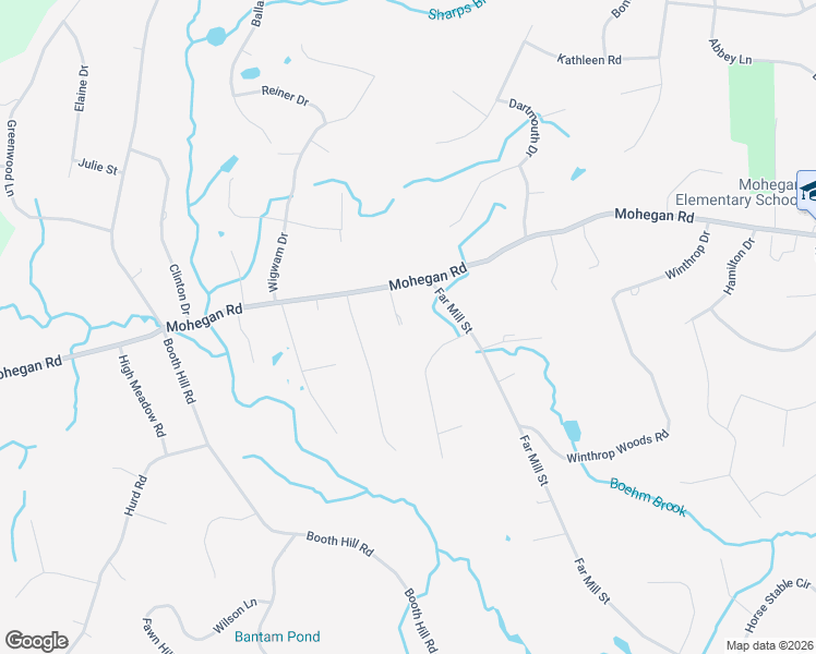 map of restaurants, bars, coffee shops, grocery stores, and more near 194 Mohegan Road in Shelton