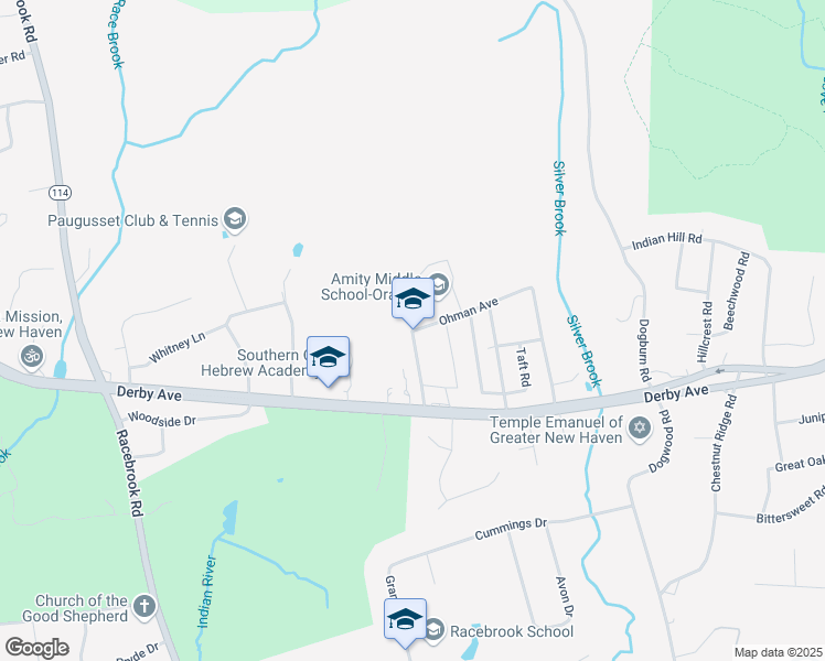 map of restaurants, bars, coffee shops, grocery stores, and more near 100 Ohman Avenue in Orange