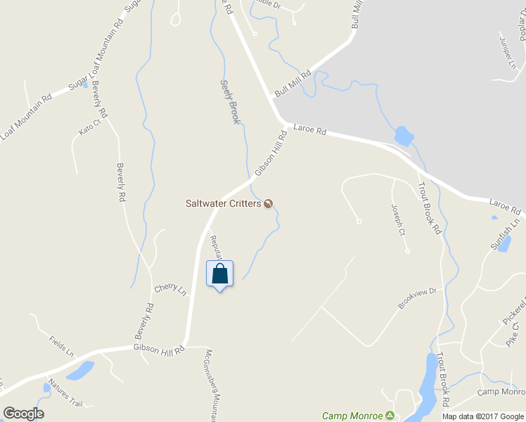 map of restaurants, bars, coffee shops, grocery stores, and more near 53 Gibson Hill Road in Chester