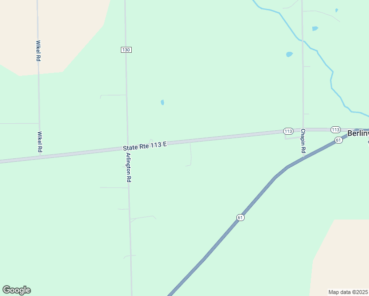 map of restaurants, bars, coffee shops, grocery stores, and more near 5018 Ohio 113 in Berlin Heights