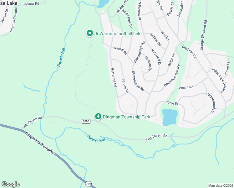 map of restaurants, bars, coffee shops, grocery stores, and more near 162 Butternut Rd in Milford
