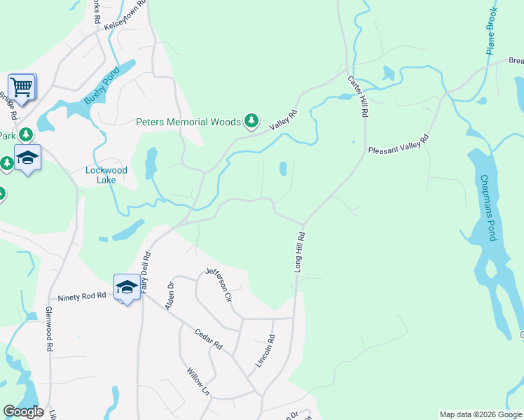 map of restaurants, bars, coffee shops, grocery stores, and more near 1 Frederick Place in Clinton