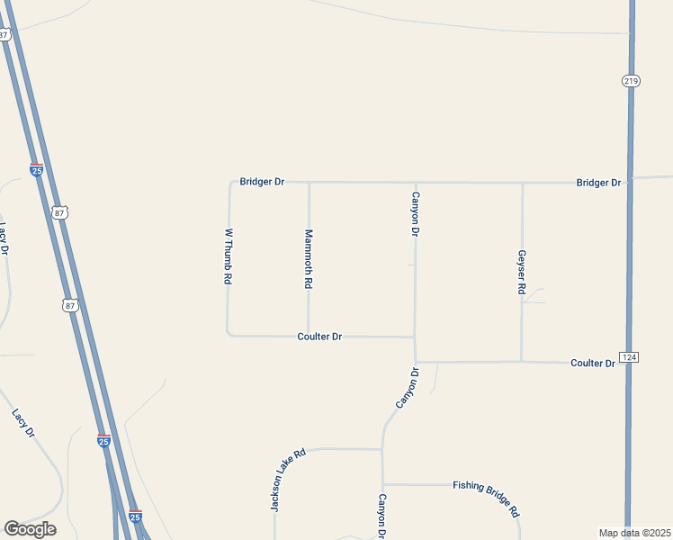 map of restaurants, bars, coffee shops, grocery stores, and more near 2075 Mammoth Rd in Cheyenne