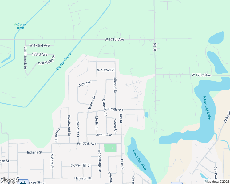 map of restaurants, bars, coffee shops, grocery stores, and more near 17349 Michael Dr in Lowell
