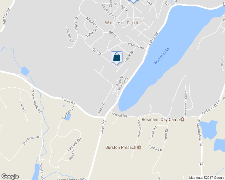 map of restaurants, bars, coffee shops, grocery stores, and more near 7 Eagle Street in Monroe