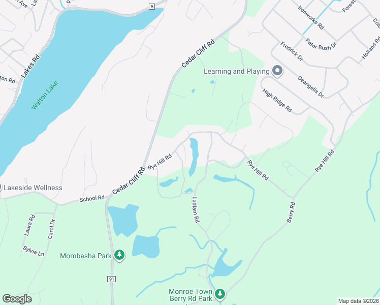 map of restaurants, bars, coffee shops, grocery stores, and more near 9 Balder Court in Monroe