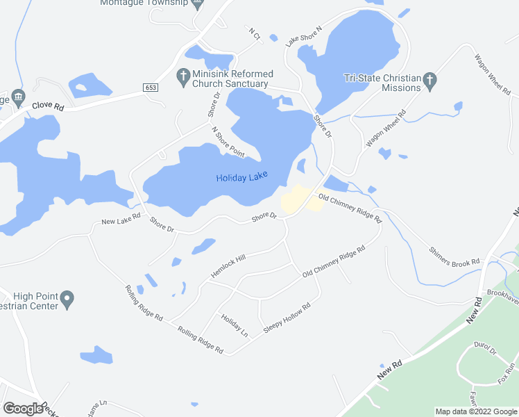 map of restaurants, bars, coffee shops, grocery stores, and more near 354 Lake Shore South in Montague Township