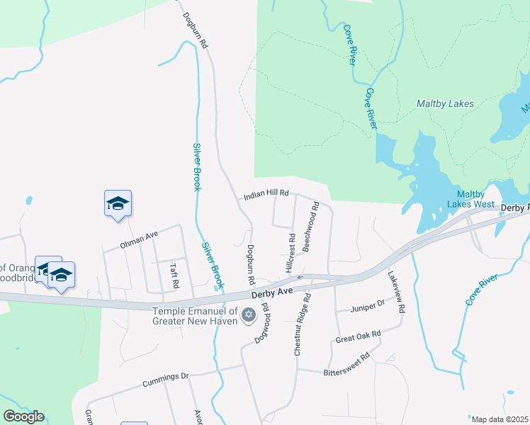 map of restaurants, bars, coffee shops, grocery stores, and more near 841 Dogburn Road in Orange