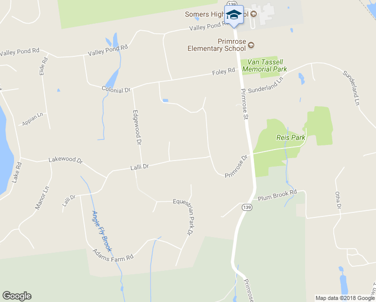 map of restaurants, bars, coffee shops, grocery stores, and more near 4 Lalli Drive in Katonah