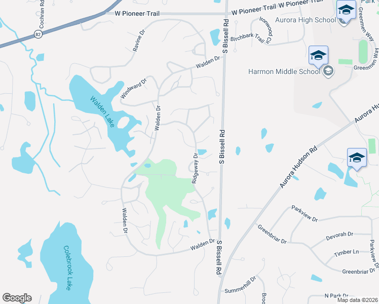 map of restaurants, bars, coffee shops, grocery stores, and more near 4945 Concord Downs Circle in Aurora