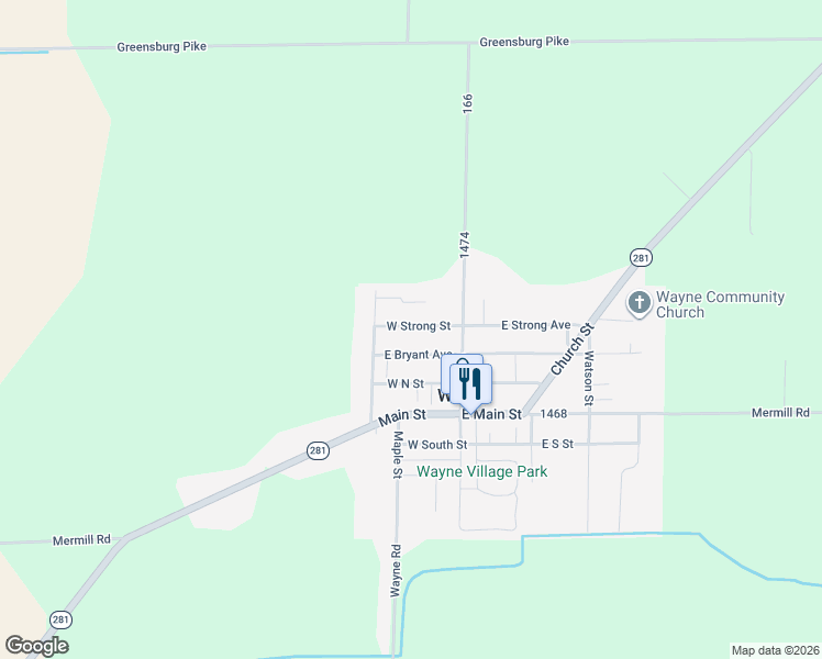 map of restaurants, bars, coffee shops, grocery stores, and more near 103 Gorrill Drive in Wayne