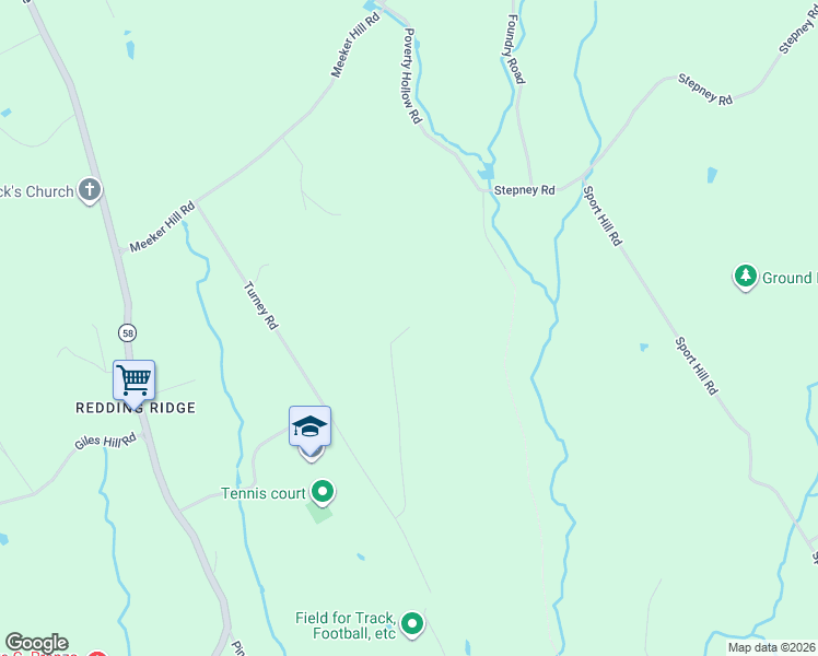 map of restaurants, bars, coffee shops, grocery stores, and more near 99 Cricklewood Road in Redding
