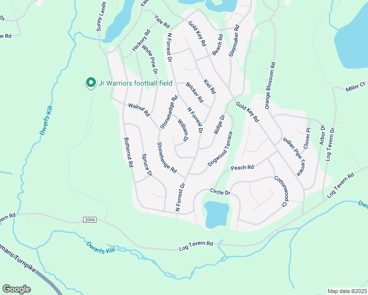 map of restaurants, bars, coffee shops, grocery stores, and more near 120 Williams Drive in Milford