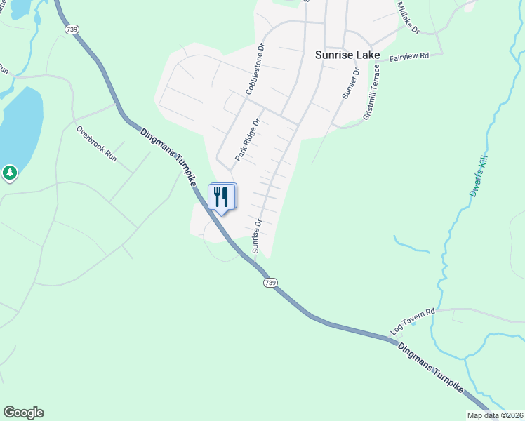 map of restaurants, bars, coffee shops, grocery stores, and more near 3764 Sunrise Drive in Milford