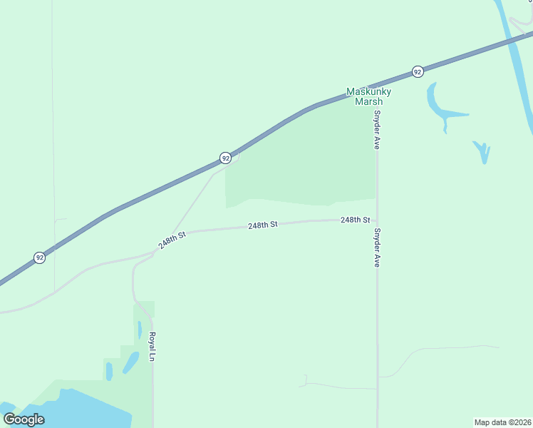 map of restaurants, bars, coffee shops, grocery stores, and more near 2765-2799 248th Street in Oskaloosa