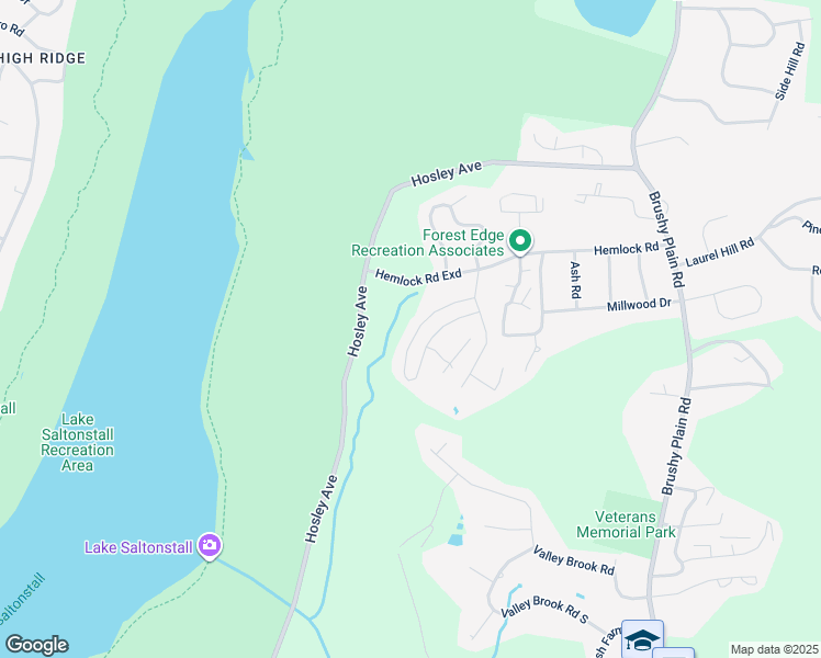 map of restaurants, bars, coffee shops, grocery stores, and more near 256 Opening Hill Road in Branford