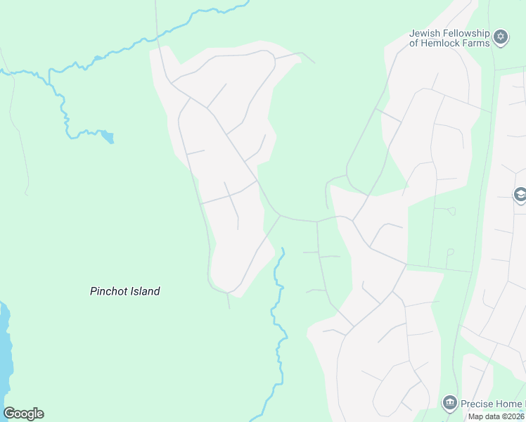 map of restaurants, bars, coffee shops, grocery stores, and more near 3374 Hemlock Farms in Hawley