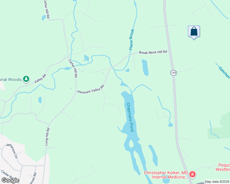 map of restaurants, bars, coffee shops, grocery stores, and more near 3 Fernwood Lane in Clinton