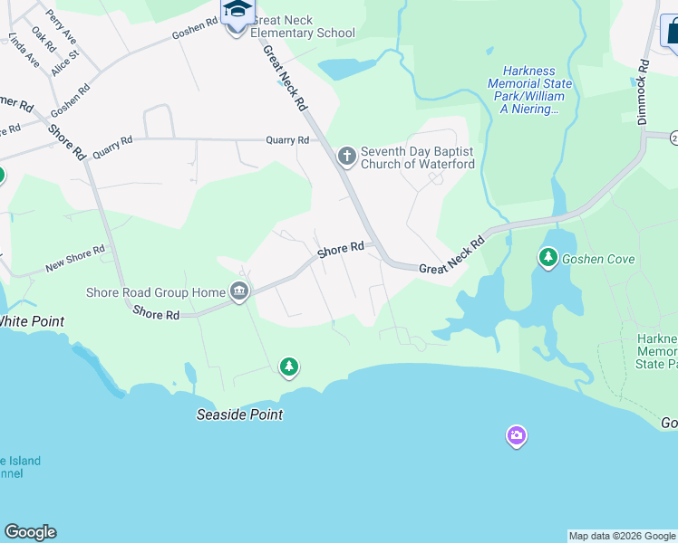 map of restaurants, bars, coffee shops, grocery stores, and more near 5 West Strand Road in Waterford