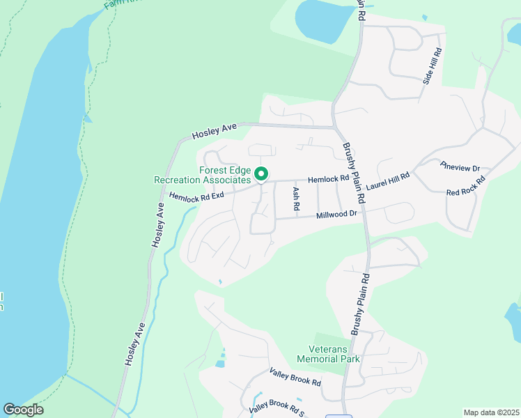 map of restaurants, bars, coffee shops, grocery stores, and more near 217 Blueberry Lane in Branford