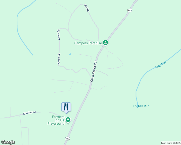 map of restaurants, bars, coffee shops, grocery stores, and more near 42 Ames Circle in Sigel