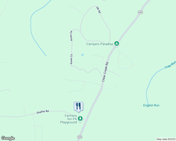 map of restaurants, bars, coffee shops, grocery stores, and more near 42-556 Ames Circle in Sigel