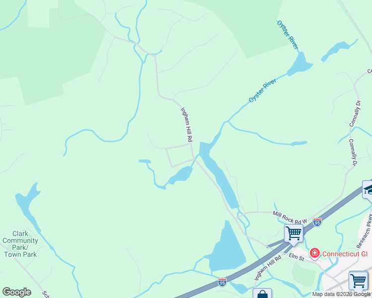 map of restaurants, bars, coffee shops, grocery stores, and more near 167 Ingham Hill Road in Old Saybrook