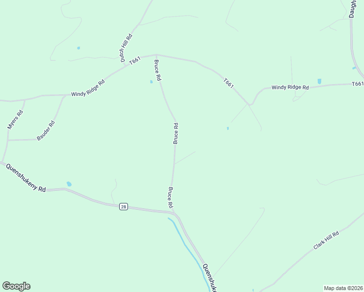 map of restaurants, bars, coffee shops, grocery stores, and more near 311-663 Bruce Road in Cogan Station
