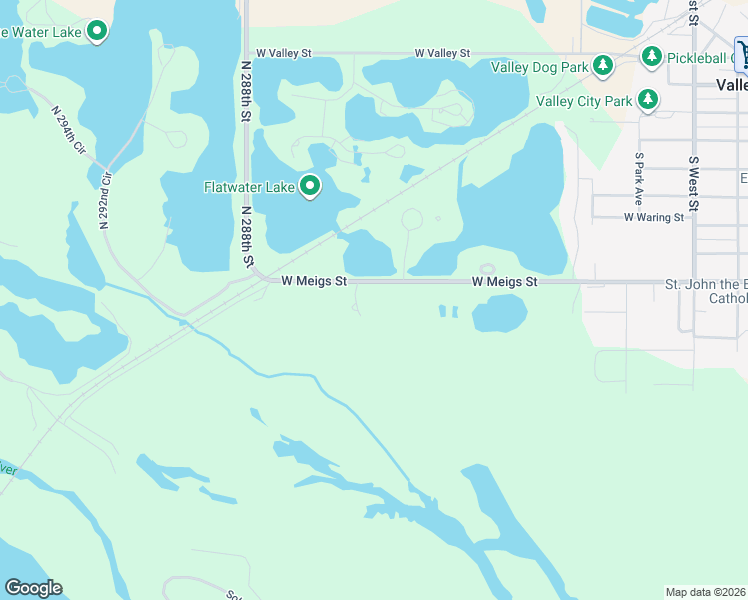 map of restaurants, bars, coffee shops, grocery stores, and more near 907 West Meigs Street in Valley