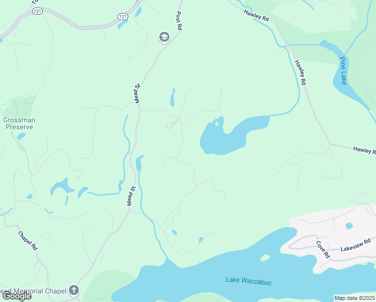 map of restaurants, bars, coffee shops, grocery stores, and more near 3 Redcoat Lane in Waccabuc