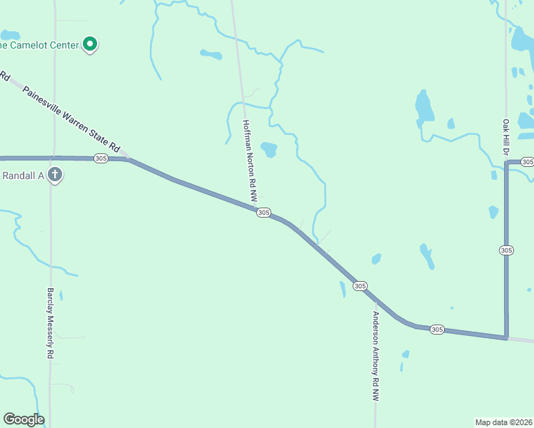 map of restaurants, bars, coffee shops, grocery stores, and more near 3247 Ohio 305 in Southington