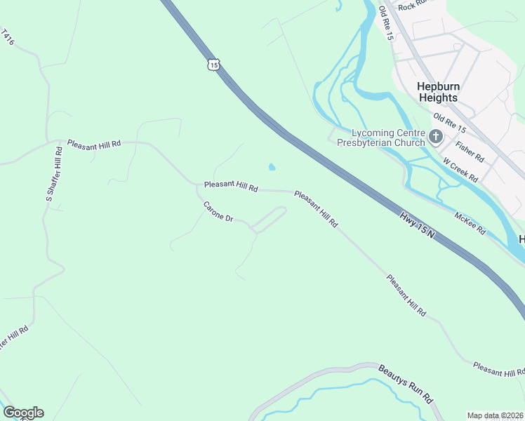 map of restaurants, bars, coffee shops, grocery stores, and more near 85-299 Carone Drive in Cogan Station