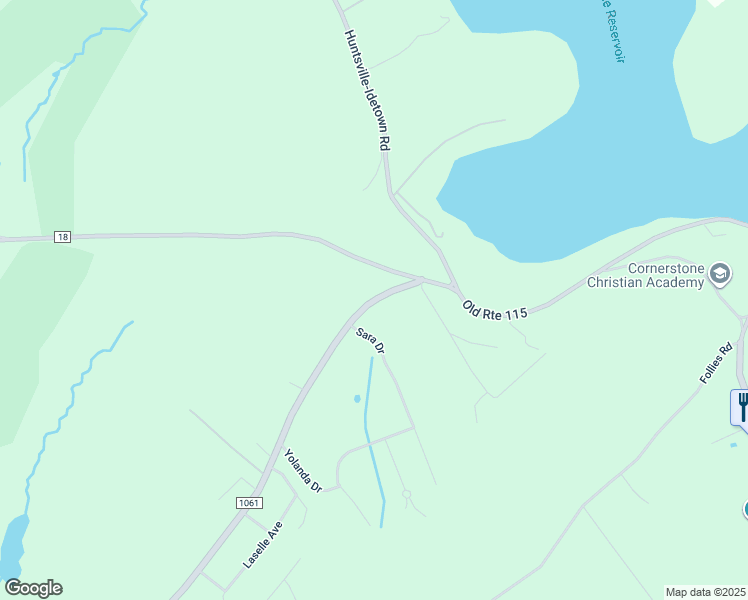 map of restaurants, bars, coffee shops, grocery stores, and more near 124 Jackson Road in Shavertown