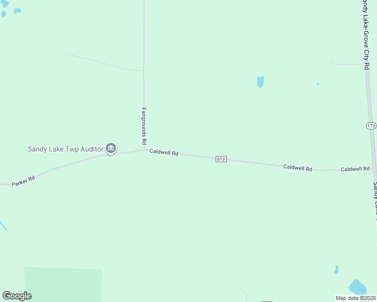 map of restaurants, bars, coffee shops, grocery stores, and more near 383 Caldwell Road in Stoneboro