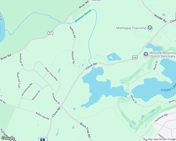 map of restaurants, bars, coffee shops, grocery stores, and more near 326 Clove Road in Montague