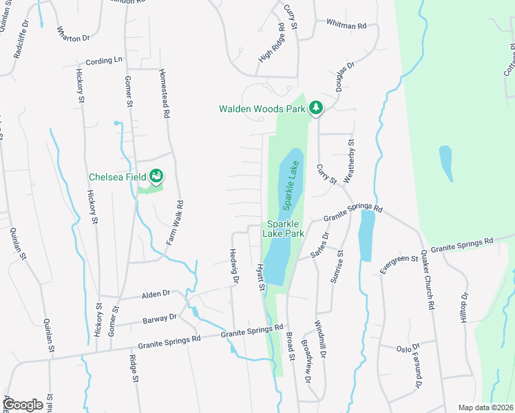 map of restaurants, bars, coffee shops, grocery stores, and more near 2898 Hyatt Street in Yorktown Heights