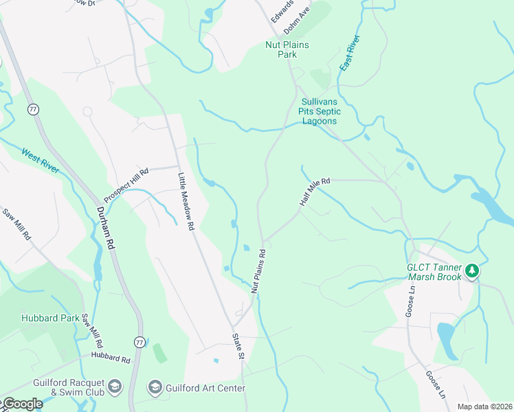 map of restaurants, bars, coffee shops, grocery stores, and more near 273 Nut Plains Rd in Guilford