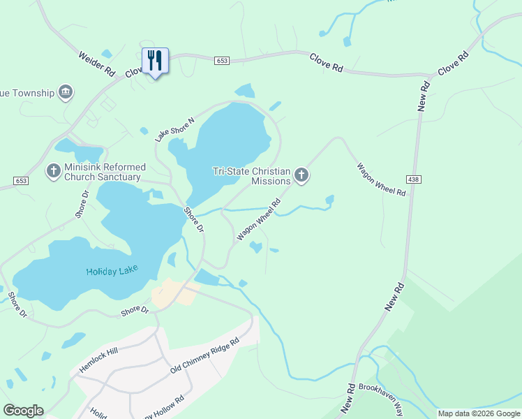 map of restaurants, bars, coffee shops, grocery stores, and more near 291 Wagon Wheel Road in Montague