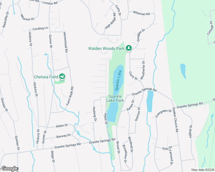 map of restaurants, bars, coffee shops, grocery stores, and more near 2898 Hyatt Street in Yorktown Heights