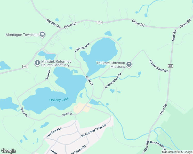 map of restaurants, bars, coffee shops, grocery stores, and more near 308 Lake Shore South in Montague