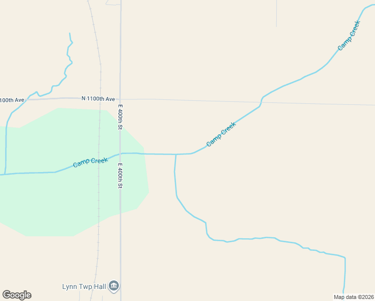 map of restaurants, bars, coffee shops, grocery stores, and more near 4109 North 1100th Avenue in Lynn Center