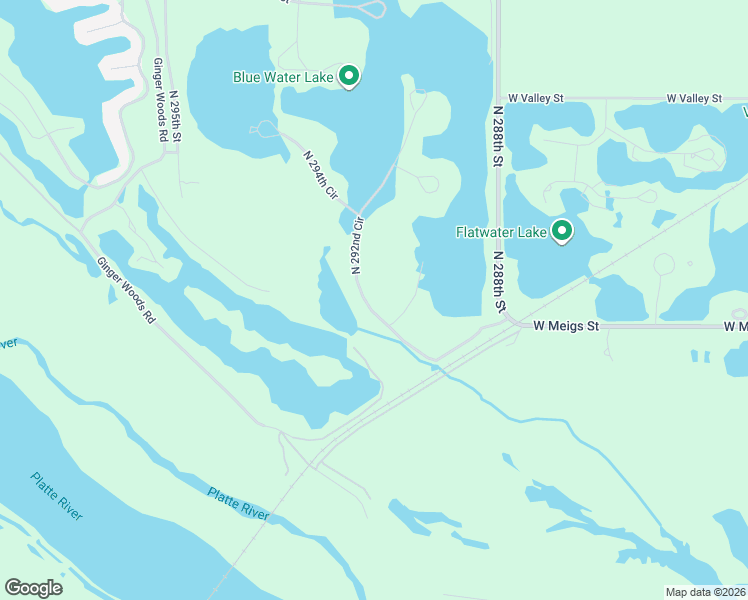 map of restaurants, bars, coffee shops, grocery stores, and more near 5311 North 292nd Circle in Valley