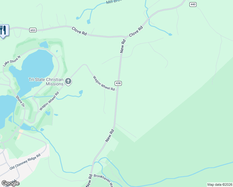 map of restaurants, bars, coffee shops, grocery stores, and more near 318 New Road in Montague Township