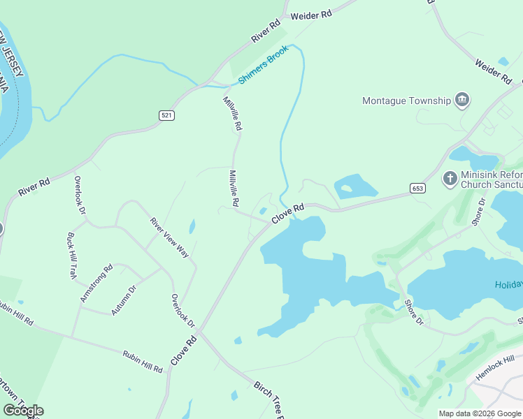 map of restaurants, bars, coffee shops, grocery stores, and more near 326 Clove Road in Montague