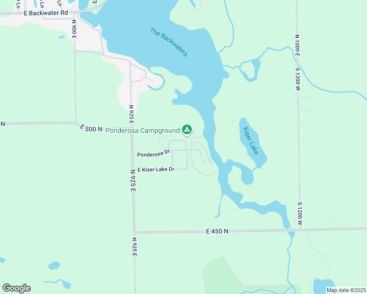 map of restaurants, bars, coffee shops, grocery stores, and more near Buchard Drive in North Webster