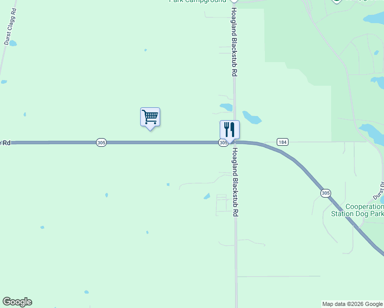 map of restaurants, bars, coffee shops, grocery stores, and more near 1060 Wilson Sharpsville Road in Cortland