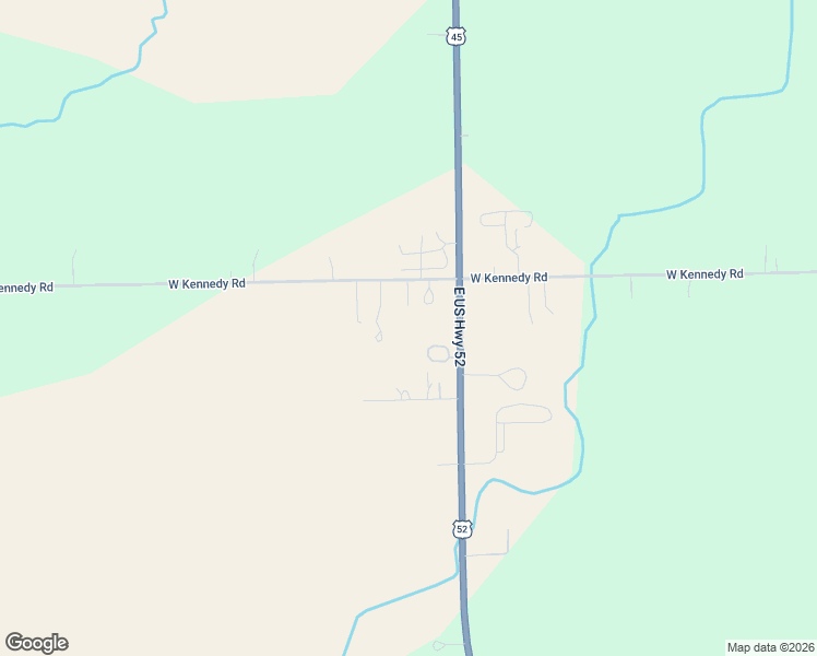 map of restaurants, bars, coffee shops, grocery stores, and more near 11261 West Kennedy Road in Peotone