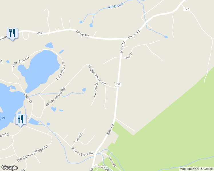 map of restaurants, bars, coffee shops, grocery stores, and more near 302 Wagon Wheel Road in Montague Township