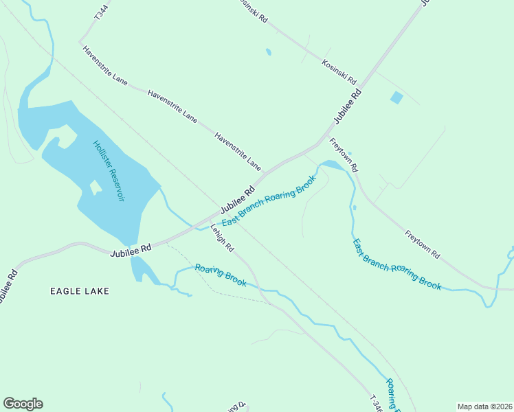 map of restaurants, bars, coffee shops, grocery stores, and more near 21 Jubilee Road in Lackawanna County
